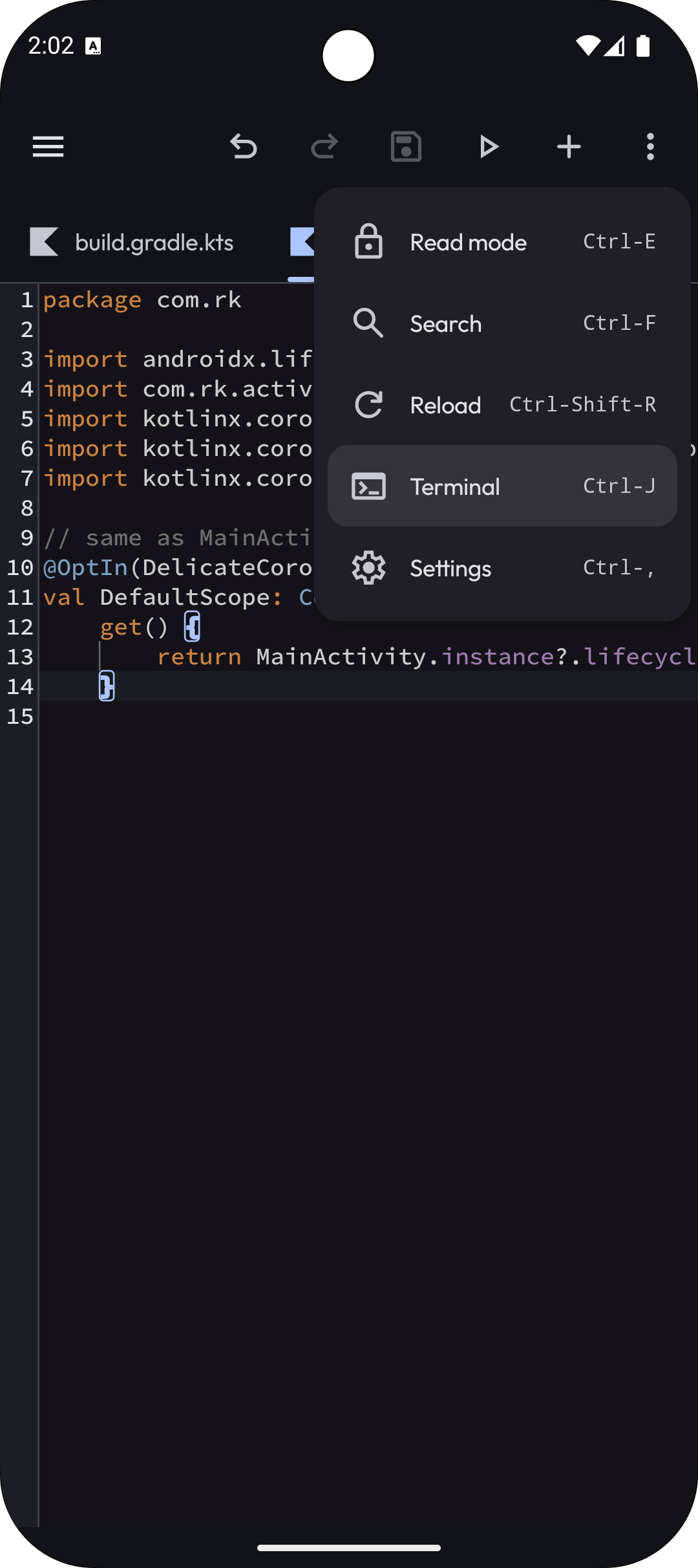 Terminal Command